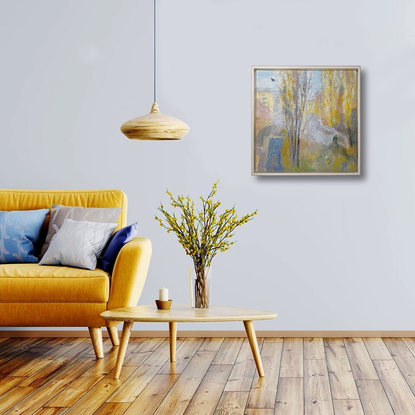 Herbstlandschaft. Um 1980.