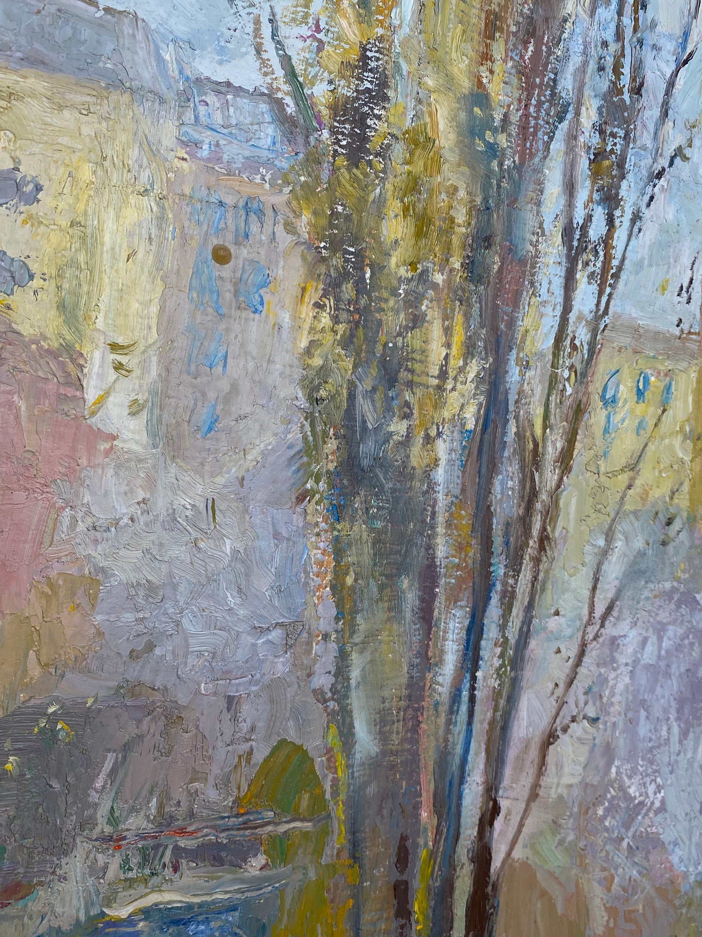 Herbstlandschaft. Um 1980.