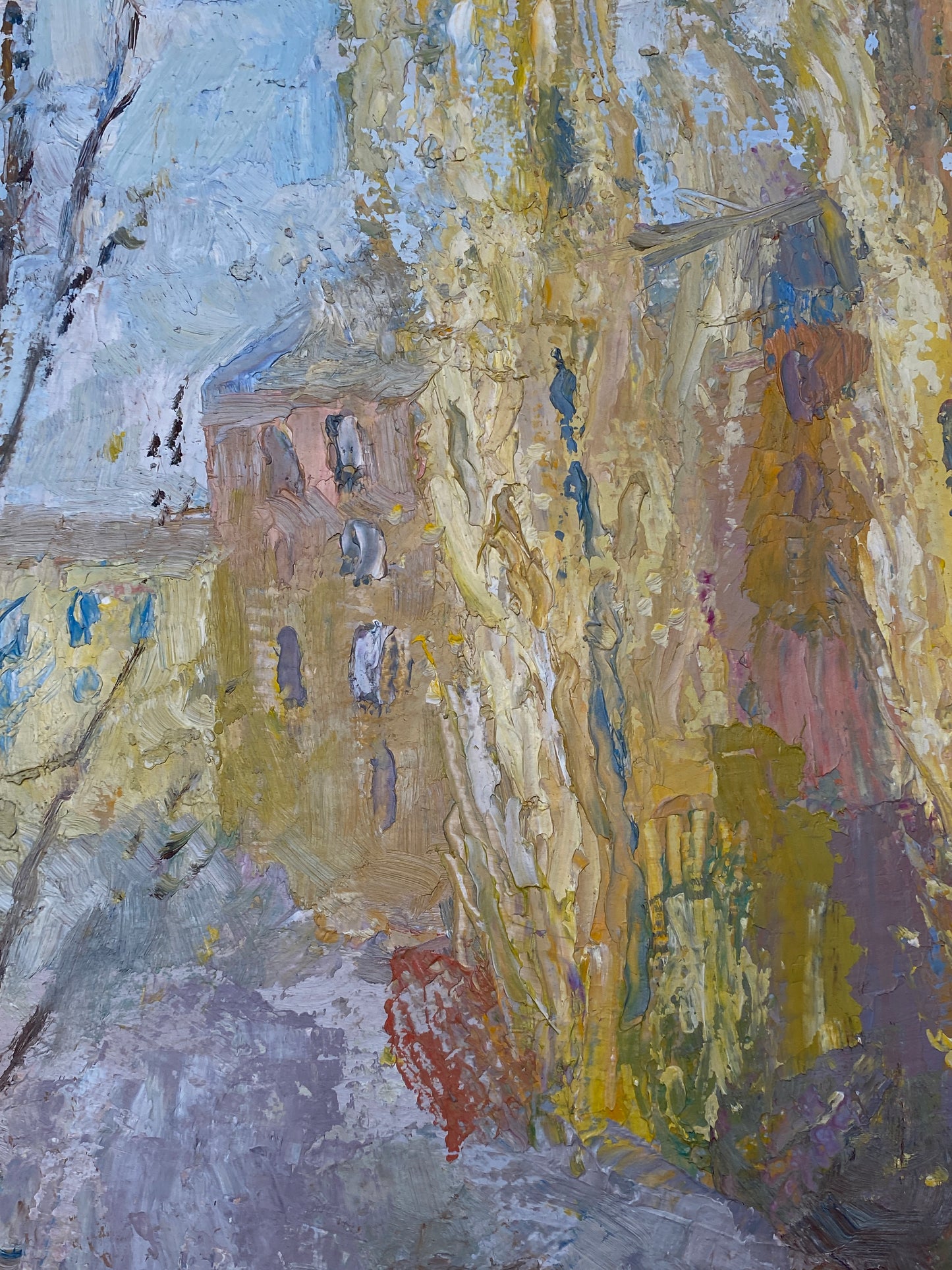 Herbstlandschaft. Um 1980.