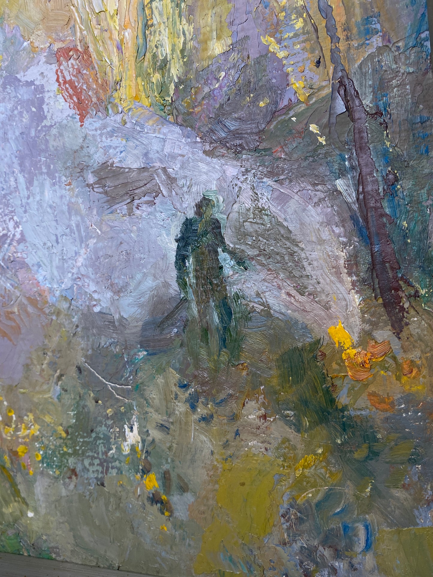 Herbstlandschaft. Um 1980.