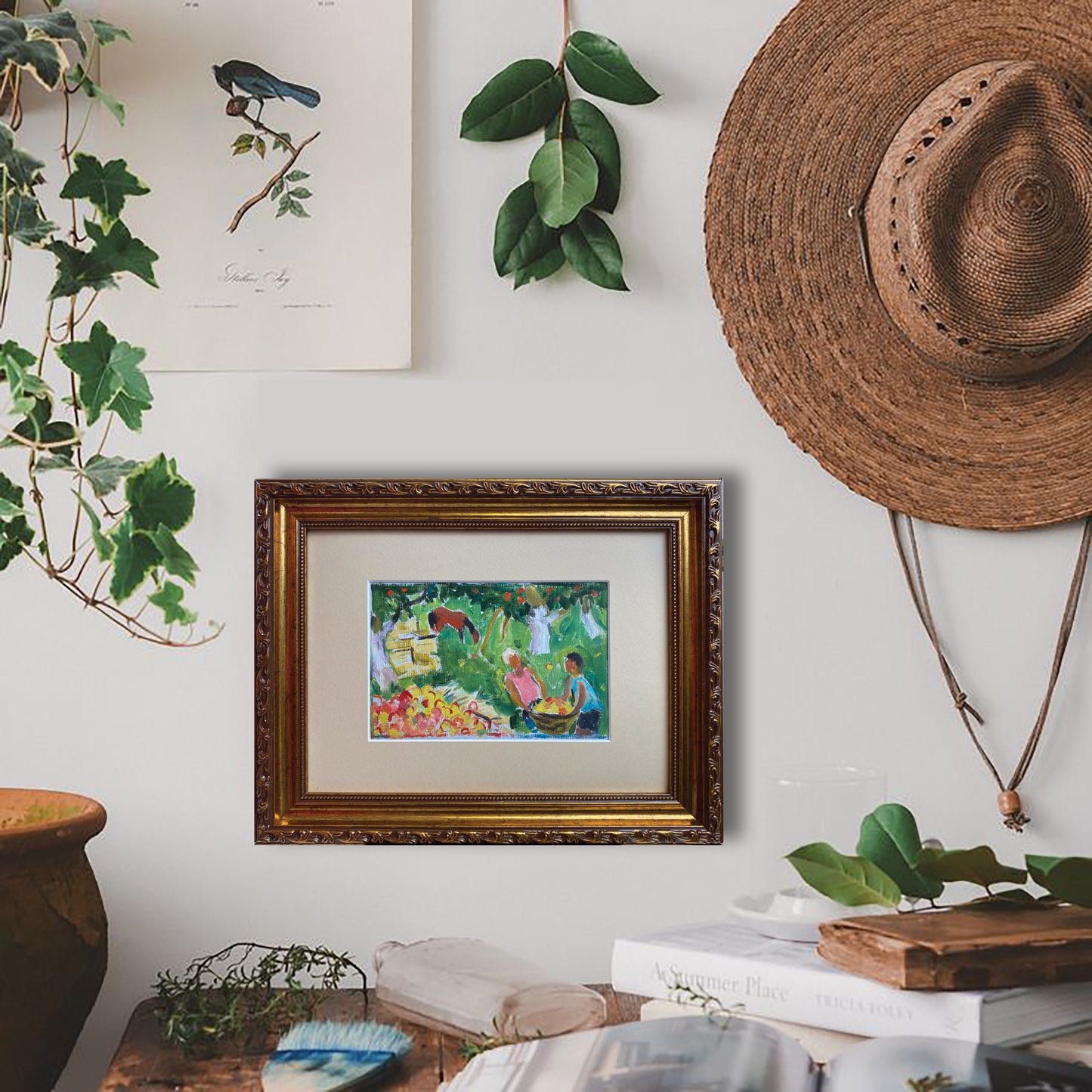 Apfelernte. 1970er Jahre.