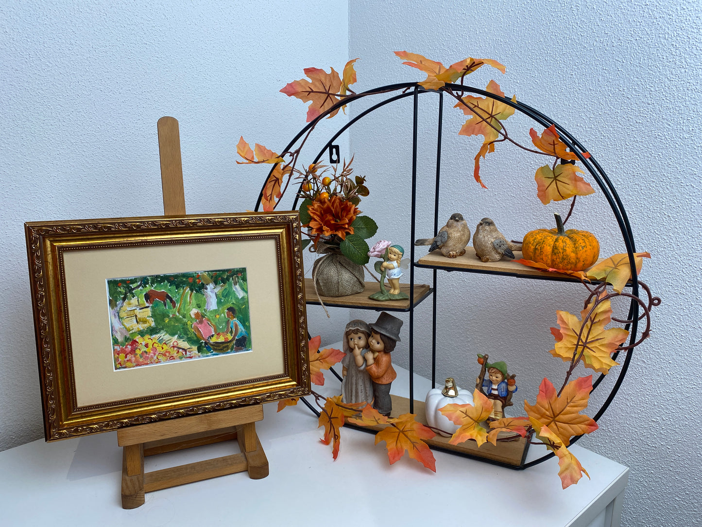 Apfelernte. 1970er Jahre.