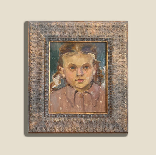 Портрет дівчини. 1961 рік.