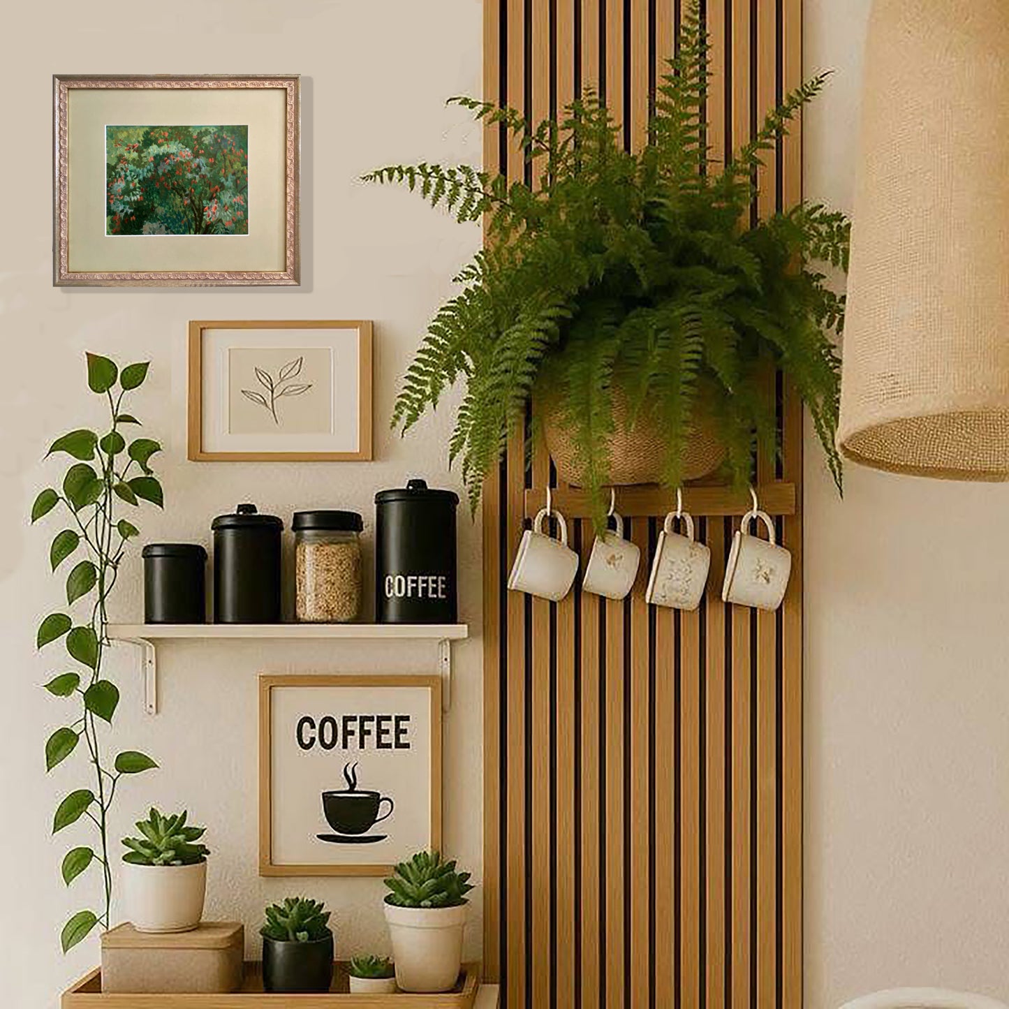 Im Garten. 1980er Jahre.