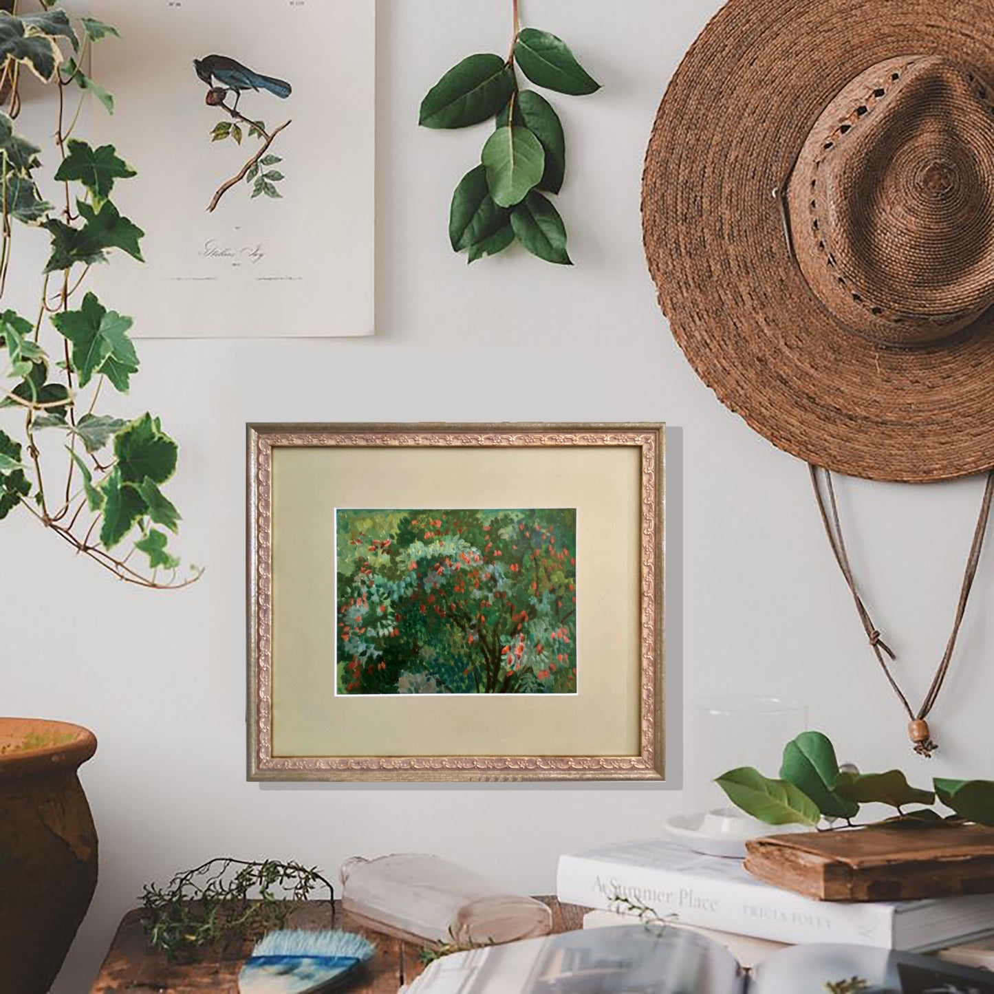 Im Garten. 1980er Jahre.