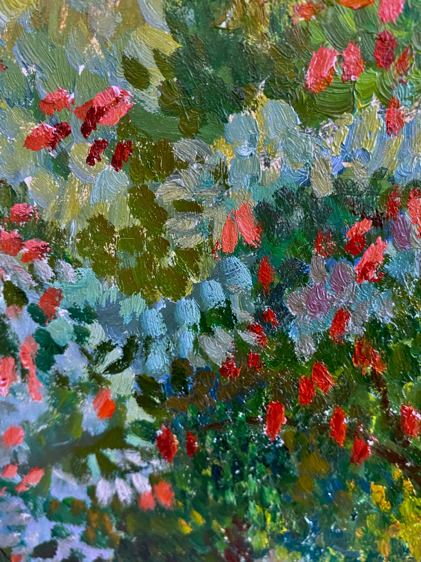 Im Garten. 1980er Jahre.