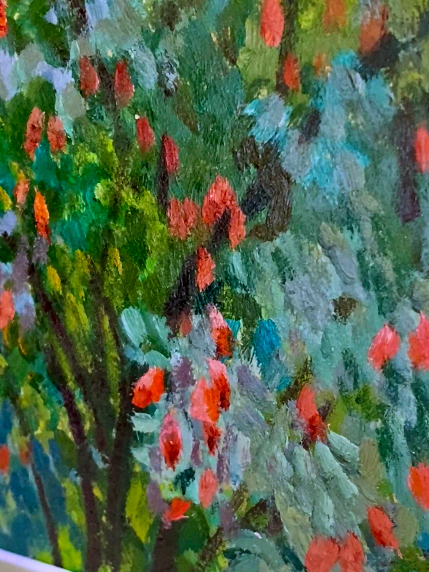 Im Garten. 1980er Jahre.