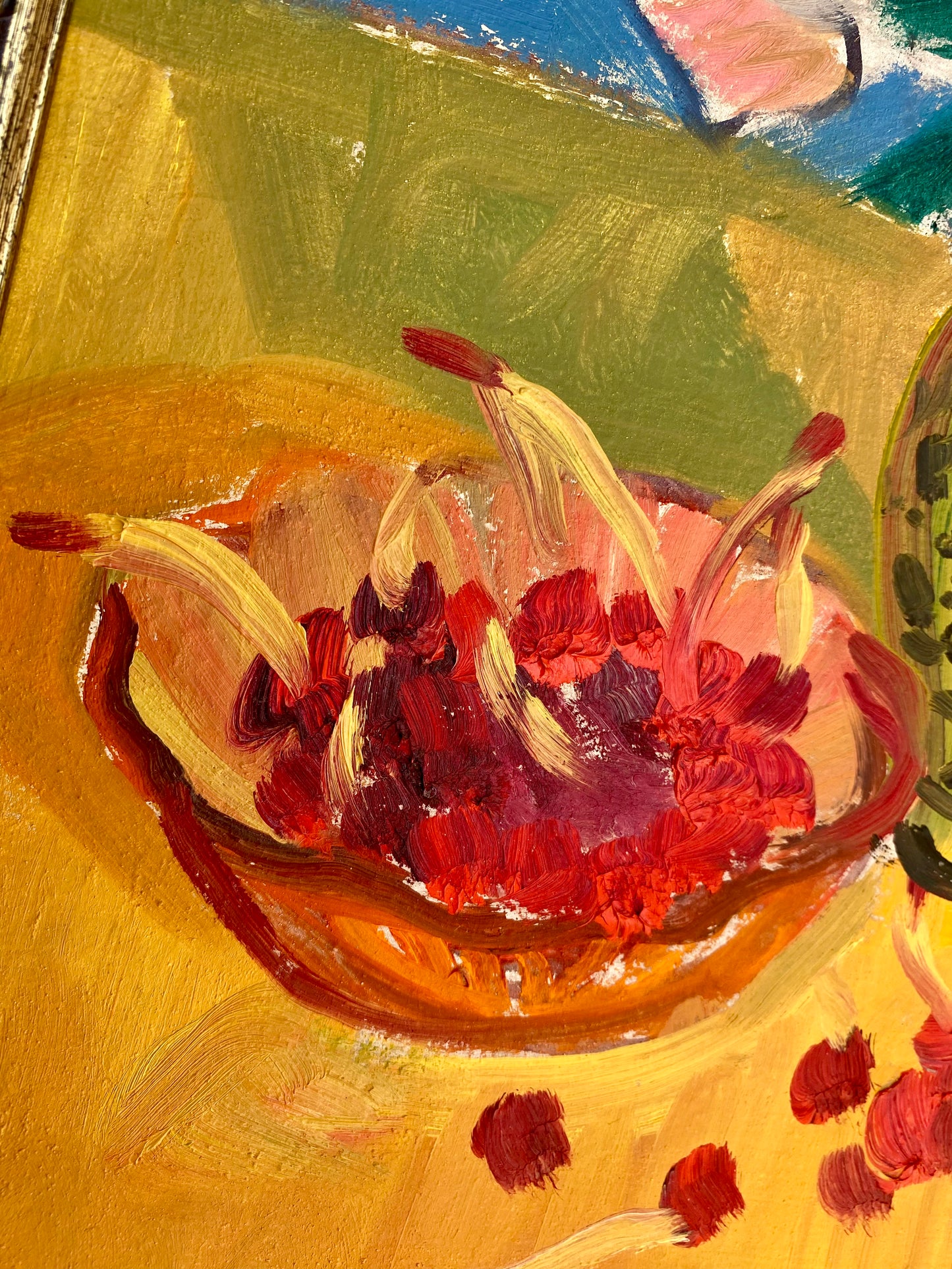 Still Life with Flowers and Cherries. 1976.