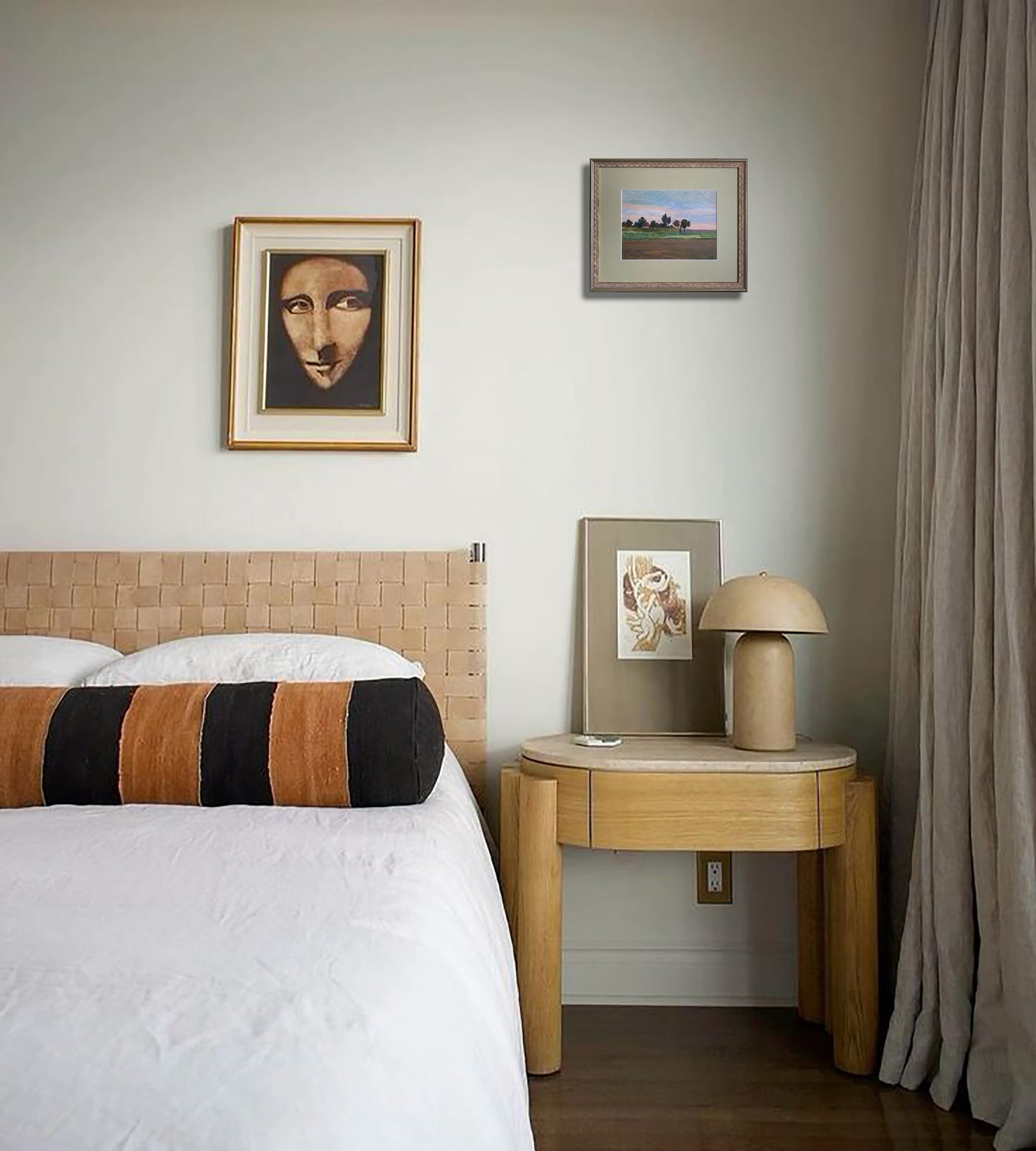 Ländliche Landschaft. 1970er Jahre