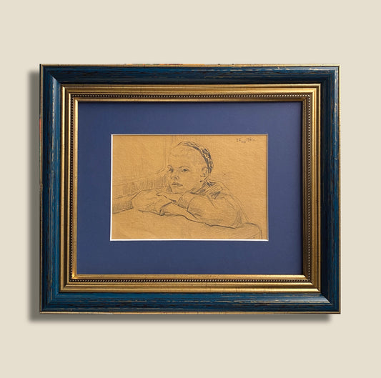 Porträt eines Jungen. 1961.