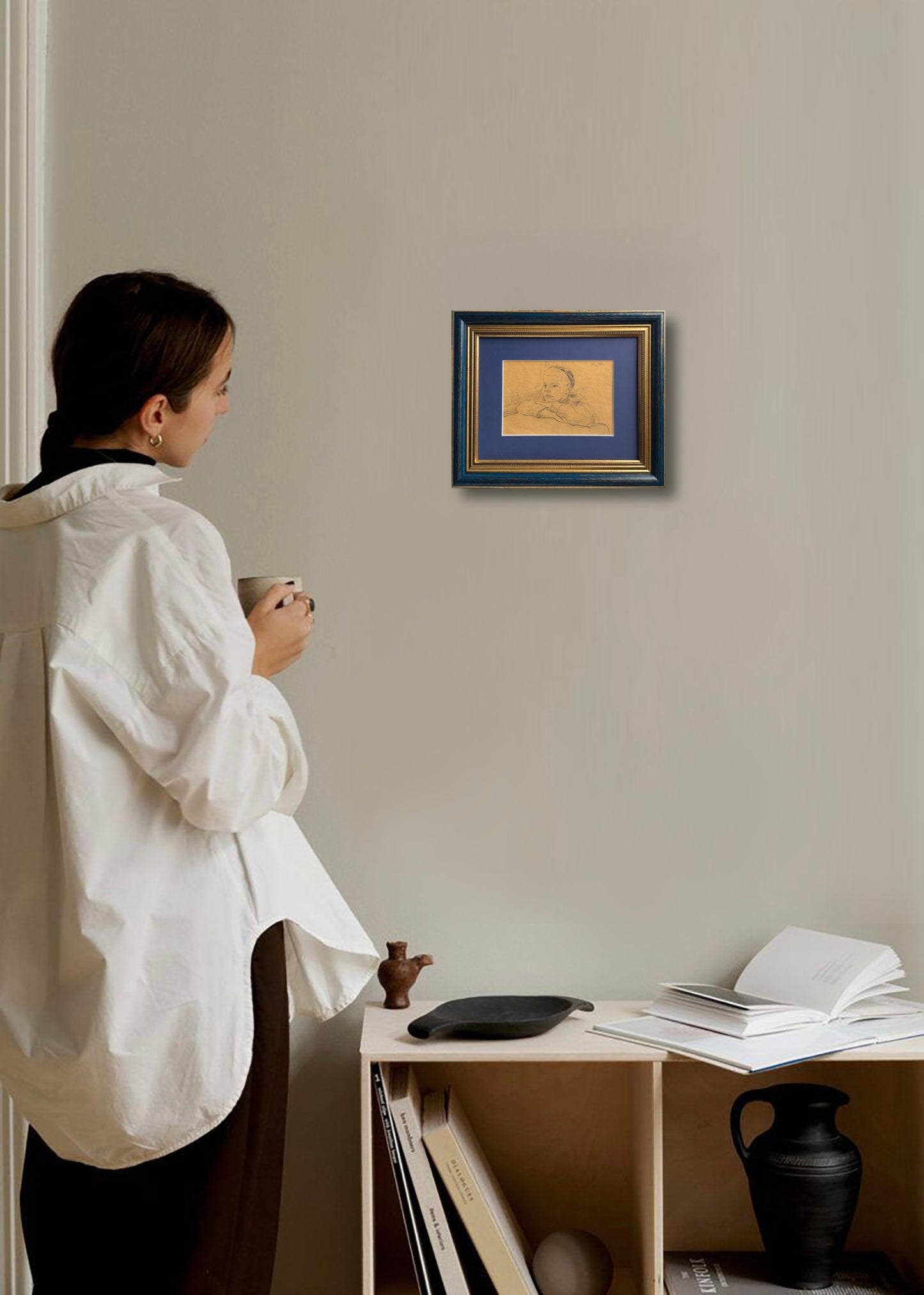 Porträt eines Jungen. 1961.