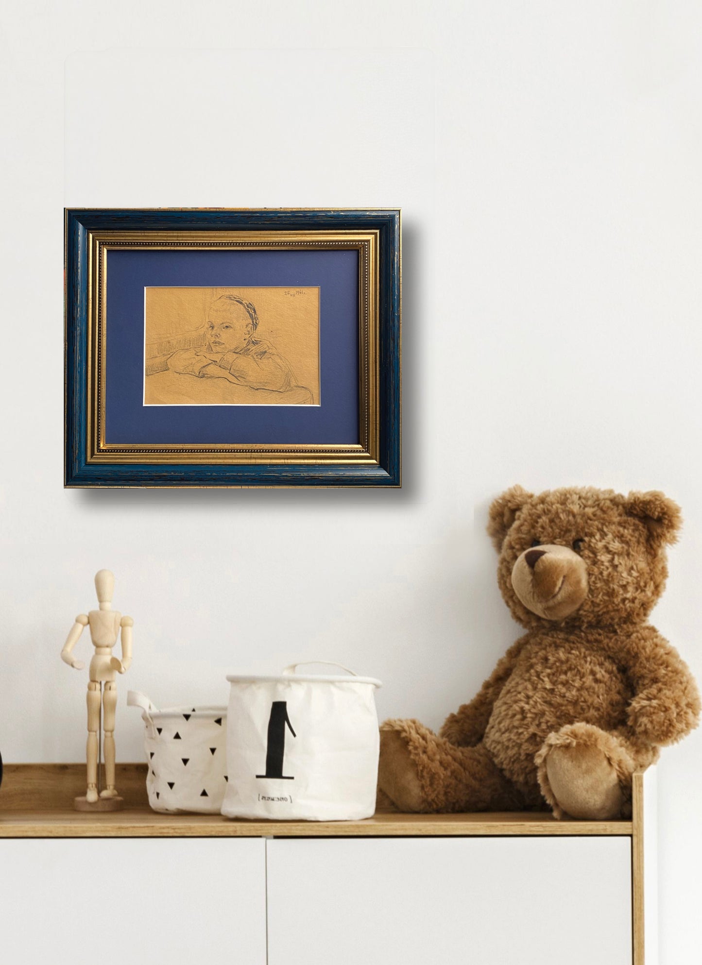 Porträt eines Jungen. 1961.