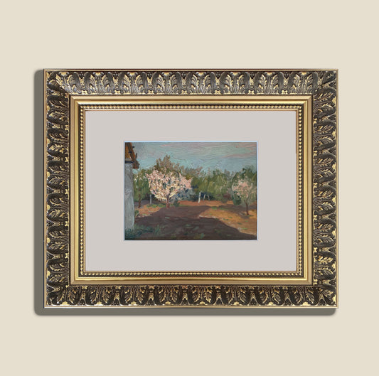 Frühlingsgarten-Landschaft. 1955.
